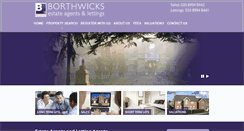 Desktop Screenshot of borthwicks.co.uk